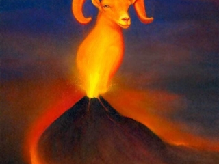 Aries Print by Mia Bosna