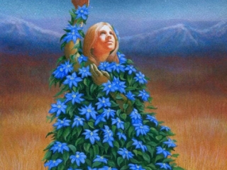 Virgo Print by Mia Bosna